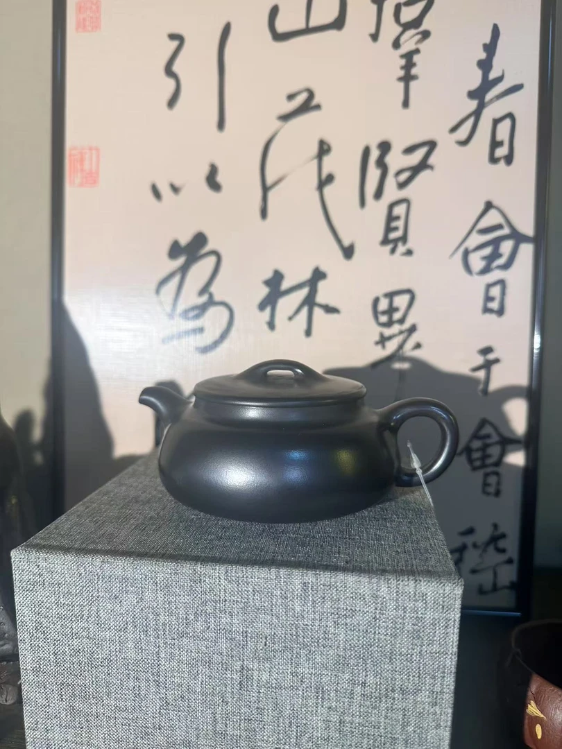 胡秀萍 石黄 大彬诗意 紫砂壶