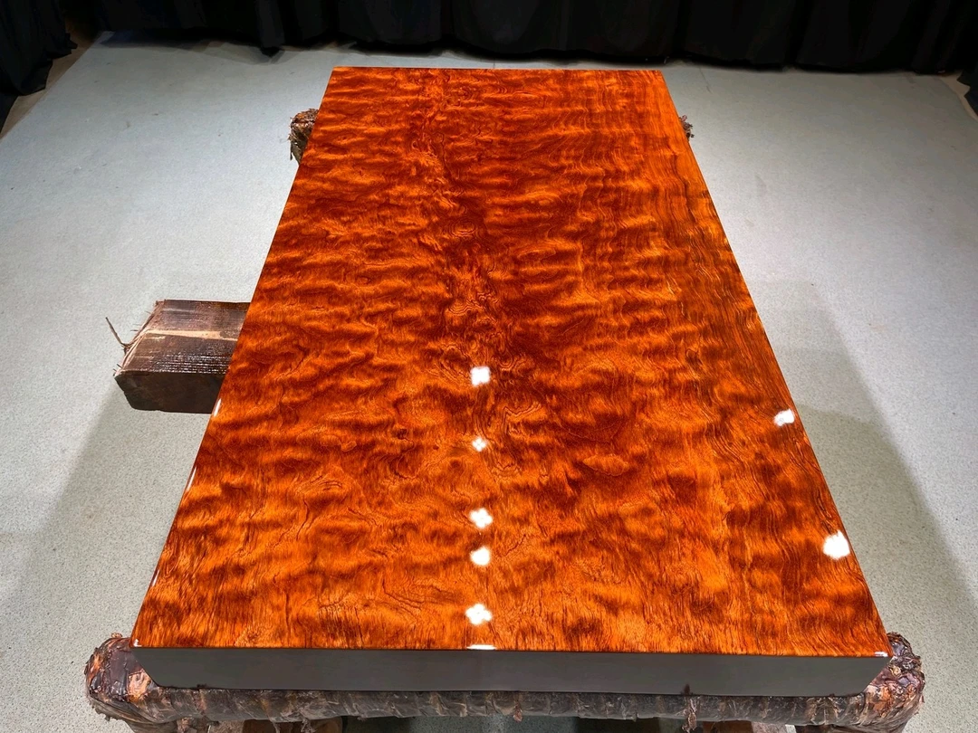 实木大板茶桌巴花大板 全方 122*66.5*9