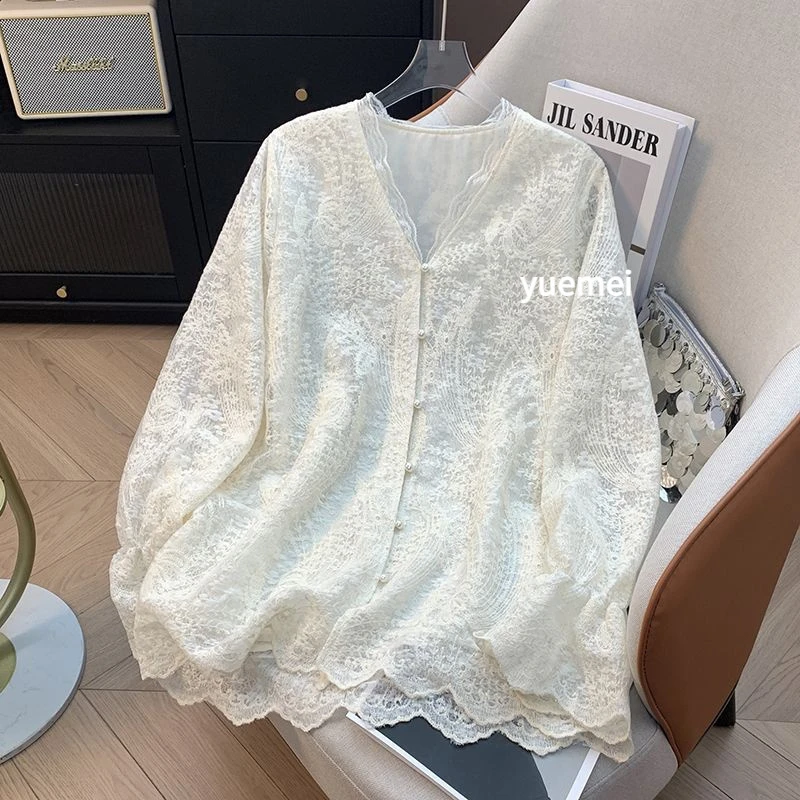 【洋气衣服女】夏季女上衣漂亮白色显瘦文艺重工刺绣茶小众时尚透气