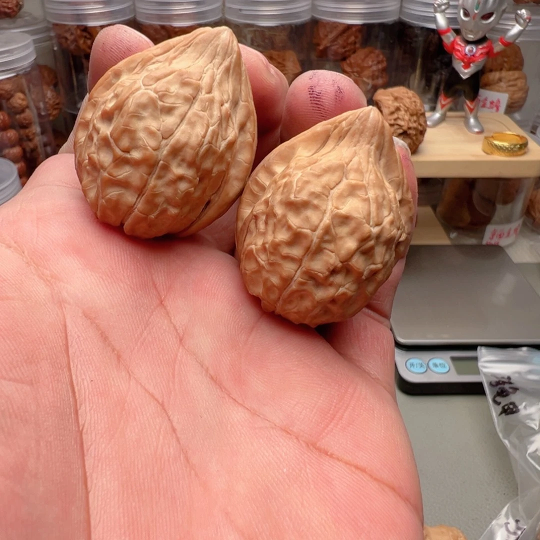 把件文玩核桃33+全品龟甲纹