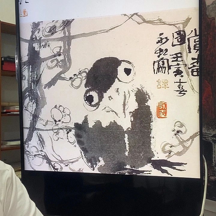简***着国画书画作品多次参加全国书画