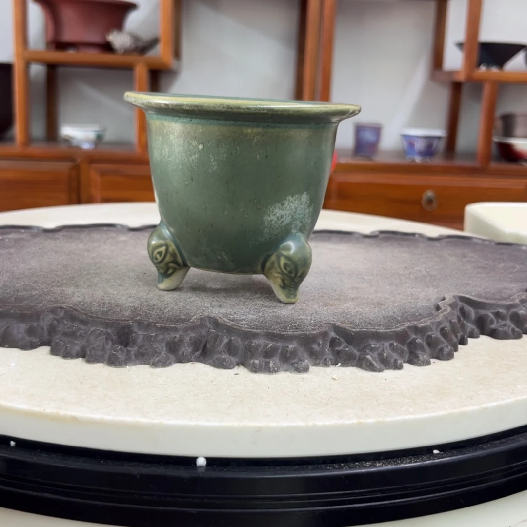 紫砂花盆瑕疵9-10.5。。。