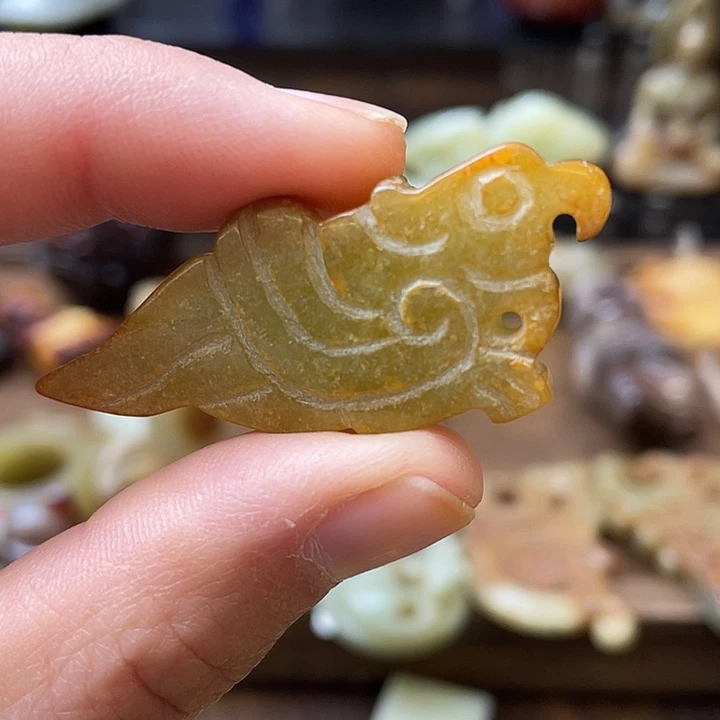和田玉（糖玉）未镶嵌颈饰