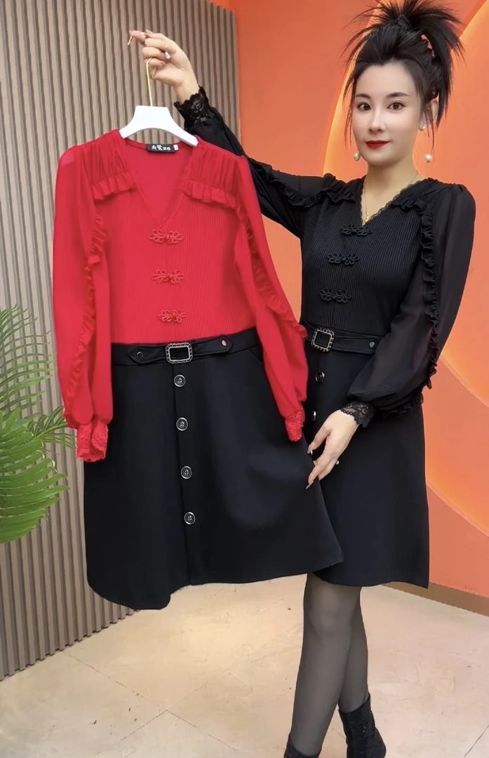 1233国风设计款连衣裙