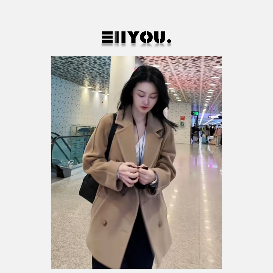 【ENYOU定制】经典短款手工缝制 两色大衣