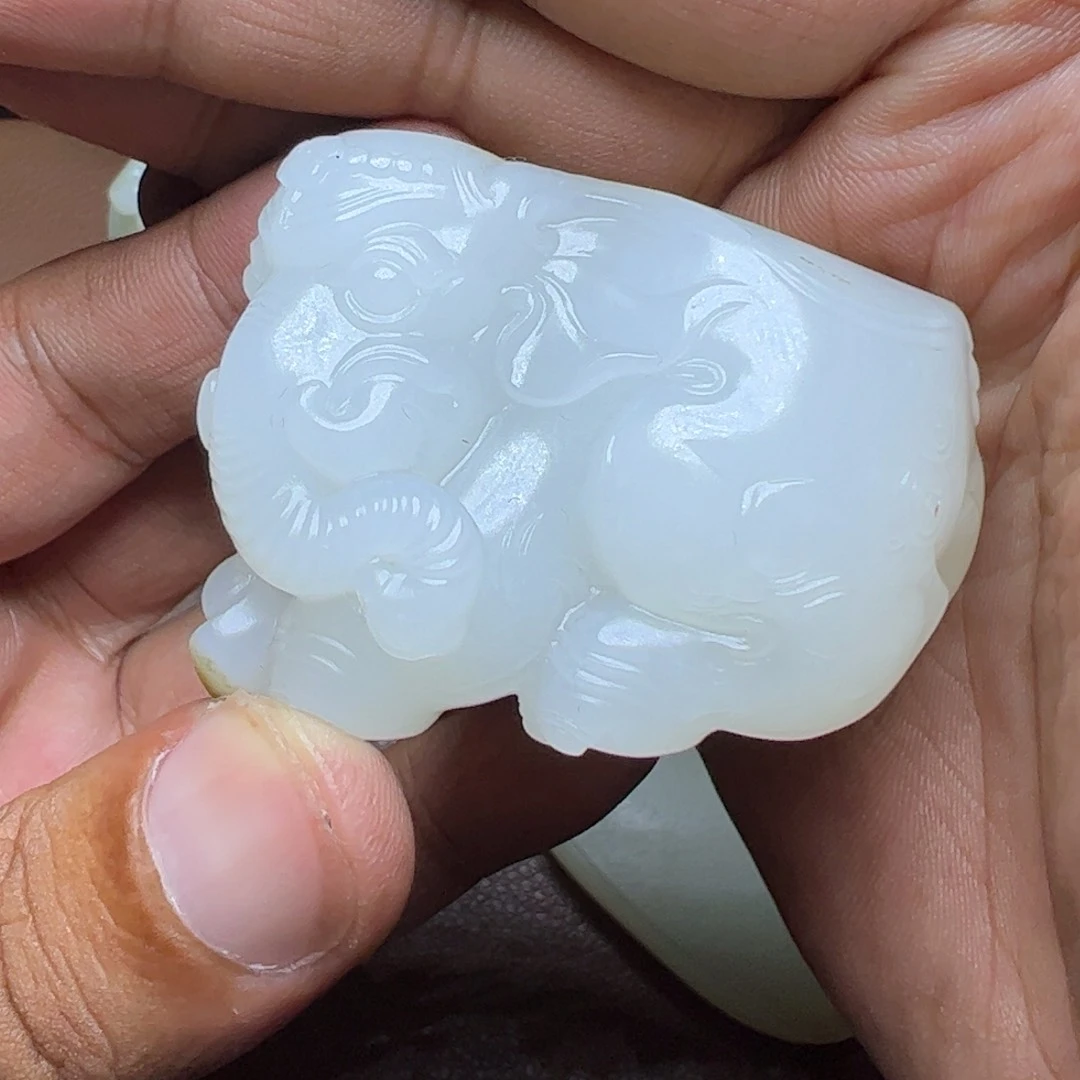 吊坠(不含链)未镶嵌和田玉