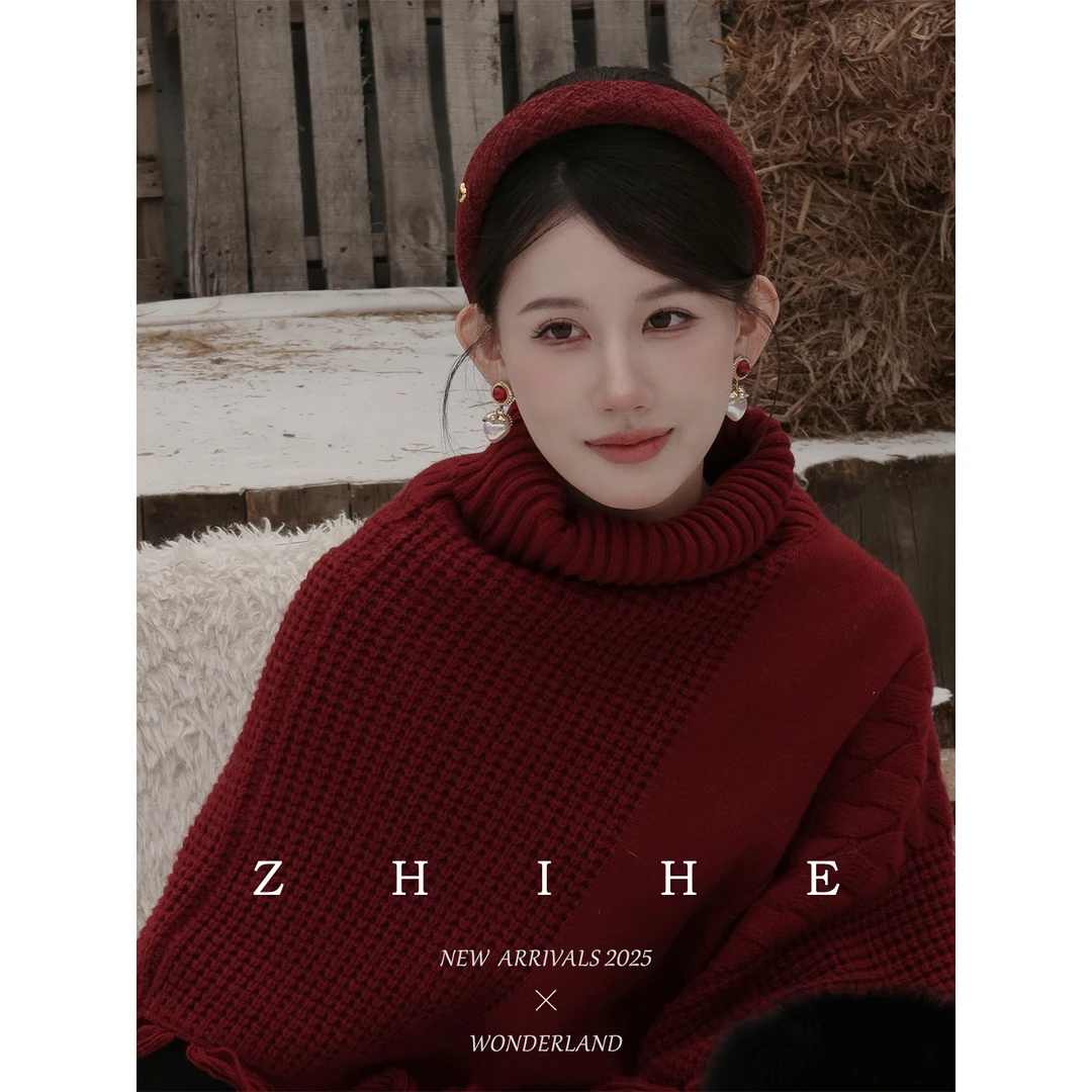 无艳一禾 复古编制小香发箍YHSC025176