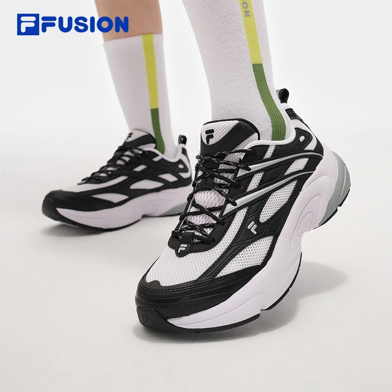 FILA裴乐【光迹鞋】网面透气运动鞋男士夏季款休闲鞋T12M521113F