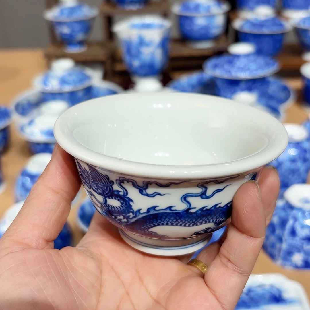 D***…景德镇纯手绘单杯微瑕