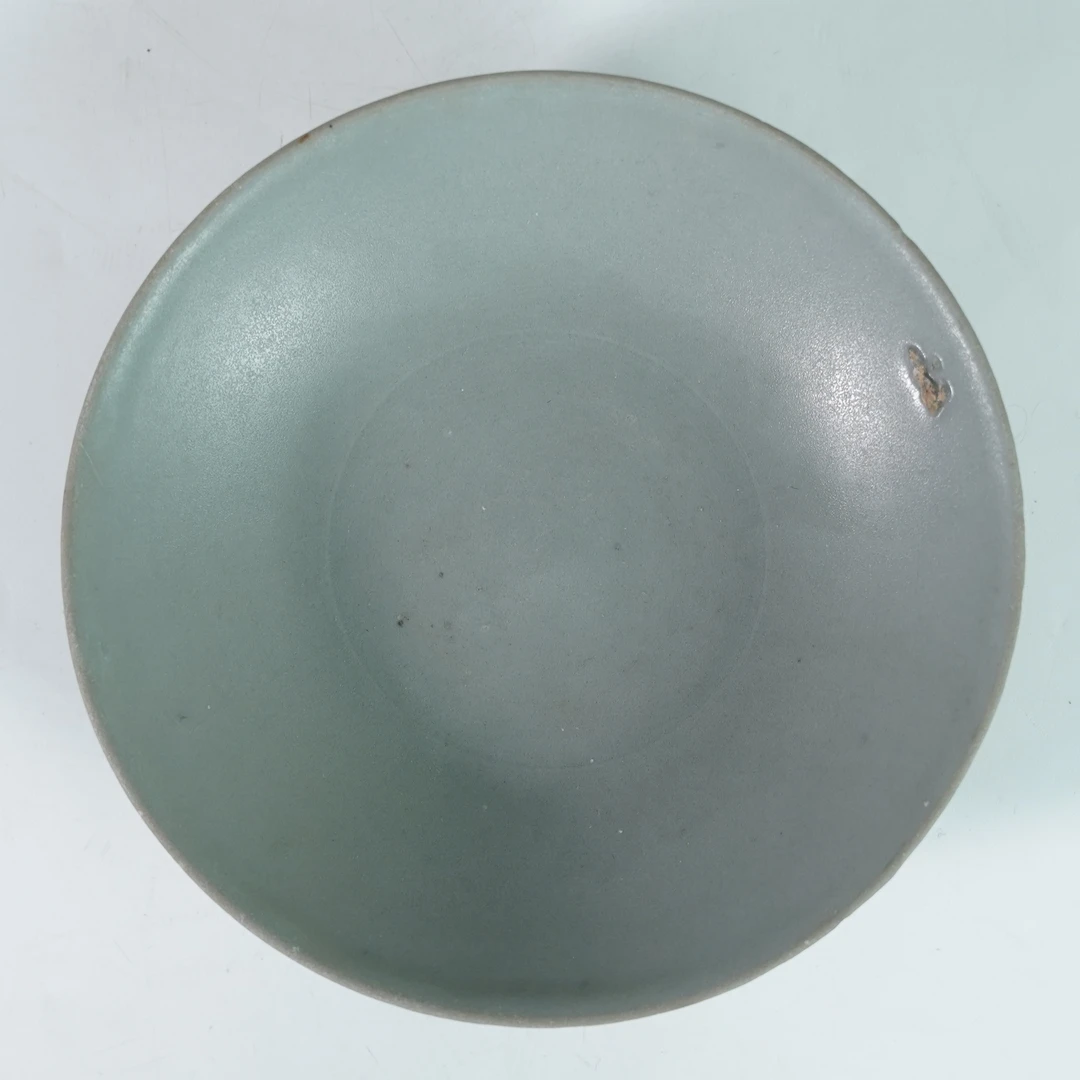 LABCS251219002【十竹斋】明早期模印莲瓣纹斗笠碗