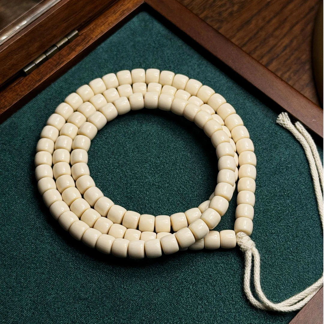 【禧樘】猛犸果冻直切108念珠（5.9mm）