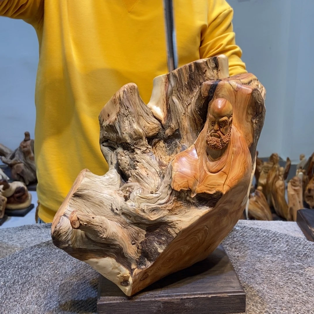 柏木（崖柏）太行崖柏根雕摆件
