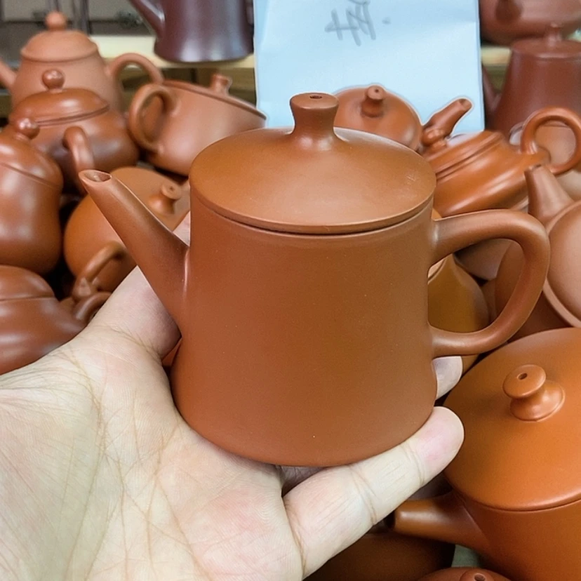 【闪购商品】茶壶朱泥125cc000000000000000