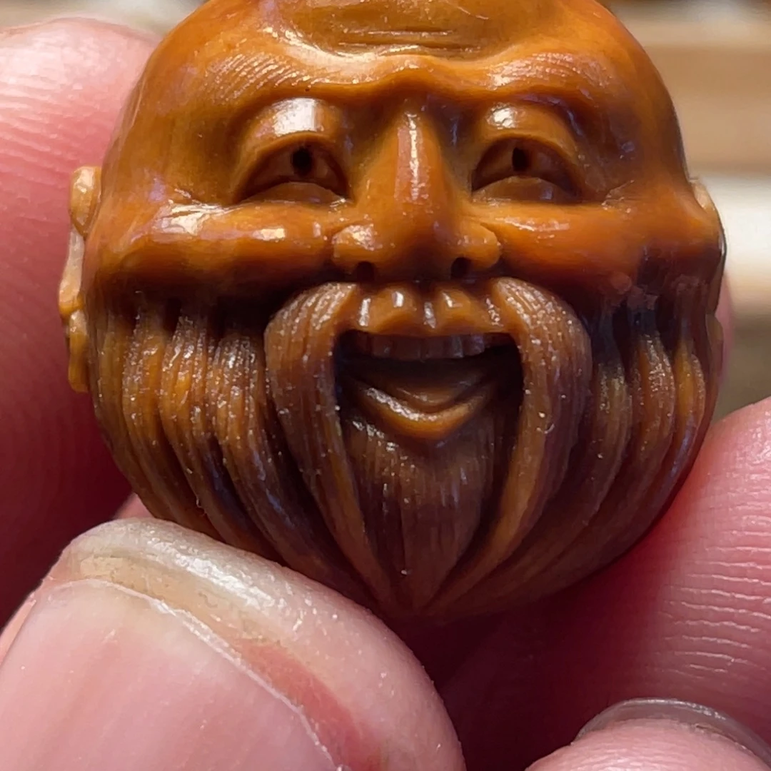 橄榄核手串/手链2.1铁核双面罗汉