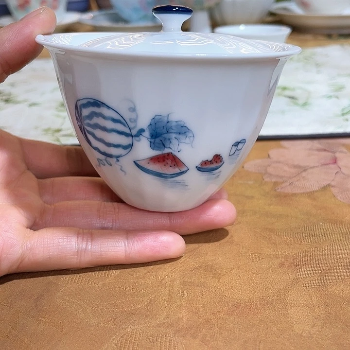 【闪购商品】消暑图盖碗哈哈哈哈哈