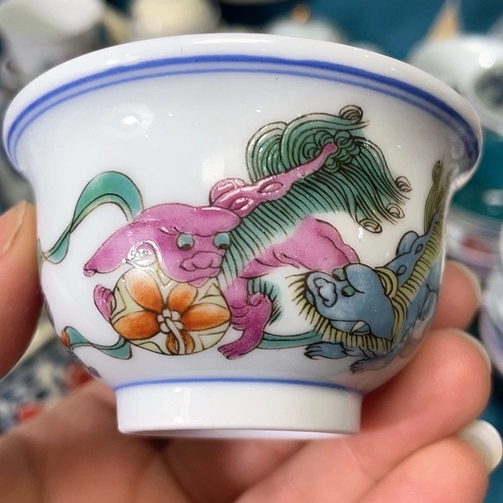 景德镇陶瓷主人杯12334