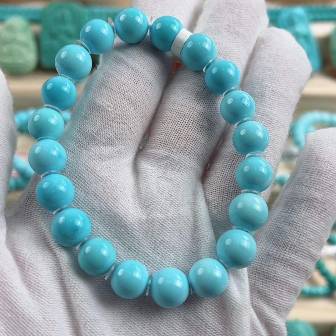 未镶嵌绿松石尺寸9+