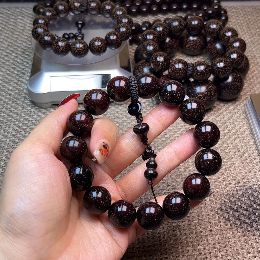 檀香紫檀（小叶紫檀）1.5 15颗满星