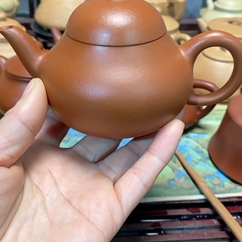 【闪购商品】紫砂茶壶朱泥半手工
