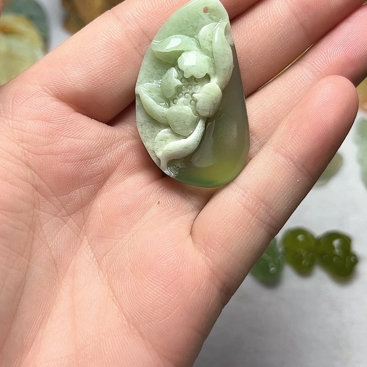 蛇纹石玉颈饰未镶嵌❤****❤