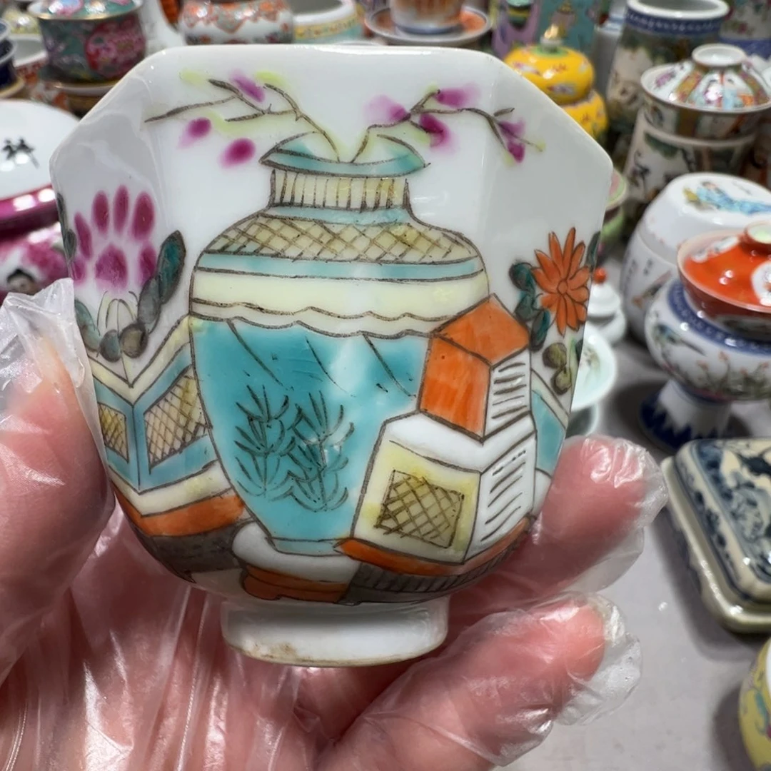景德镇陶瓷工艺品摆件铜