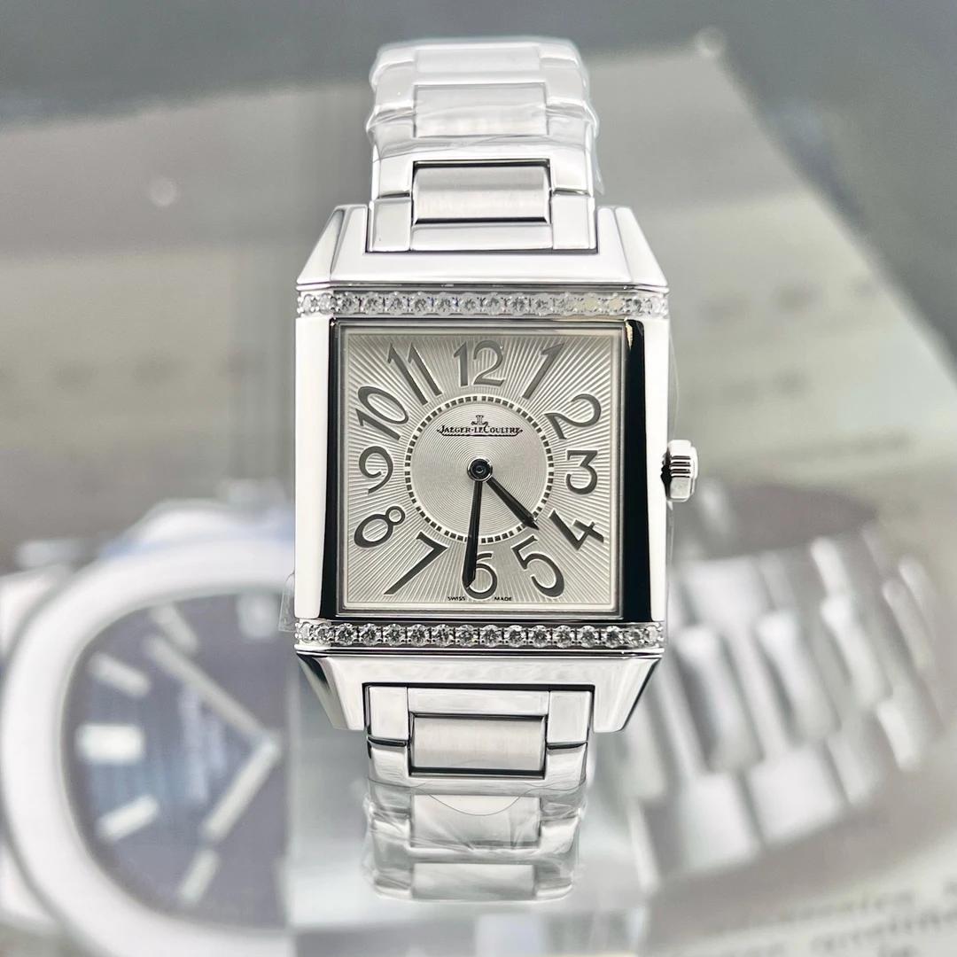 99新 Jaeger-LeCoultre/积家 单表 42×28mm 7038120 精钢 石英