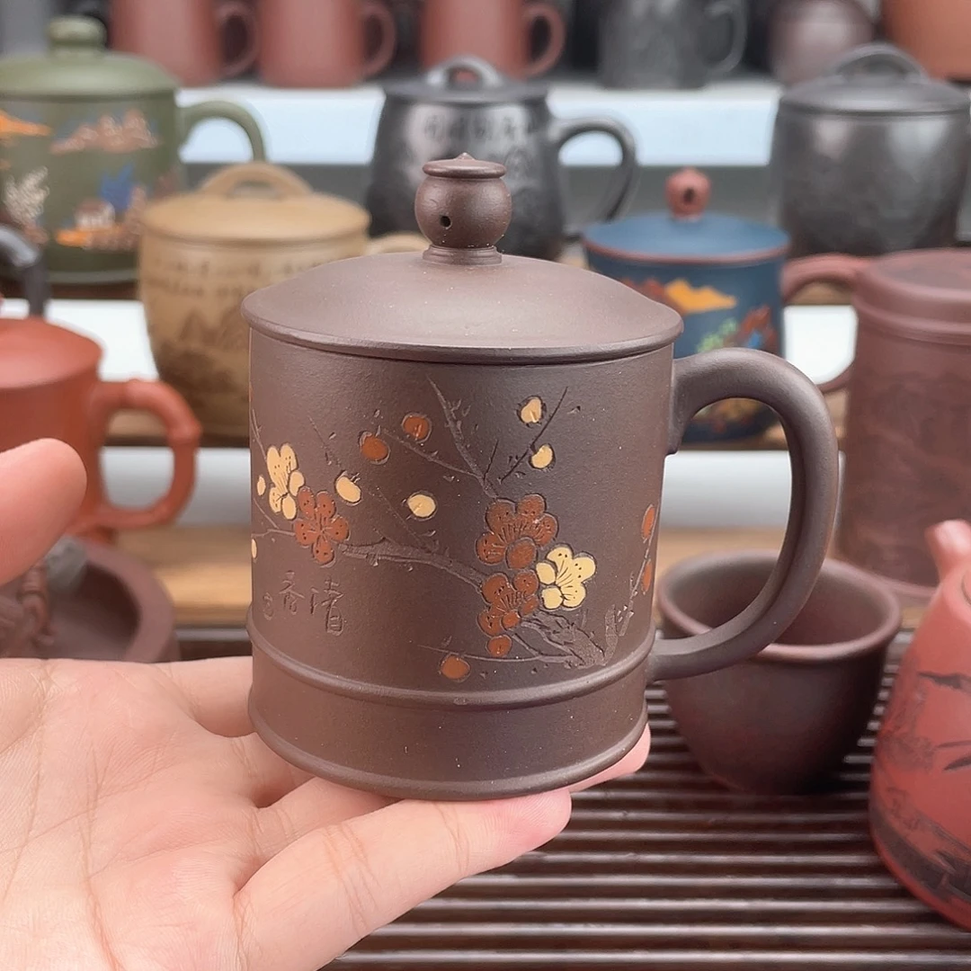 紫砂茶杯高档紫砂茶具套装