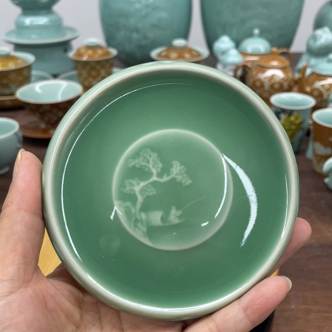 微瑕特价青瓷青瓷