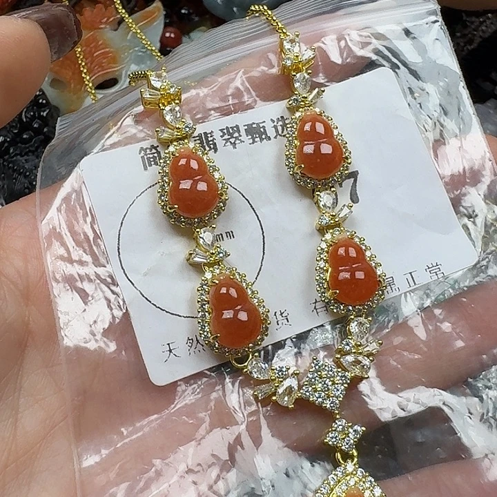 翡翠未镶嵌项链翡翠