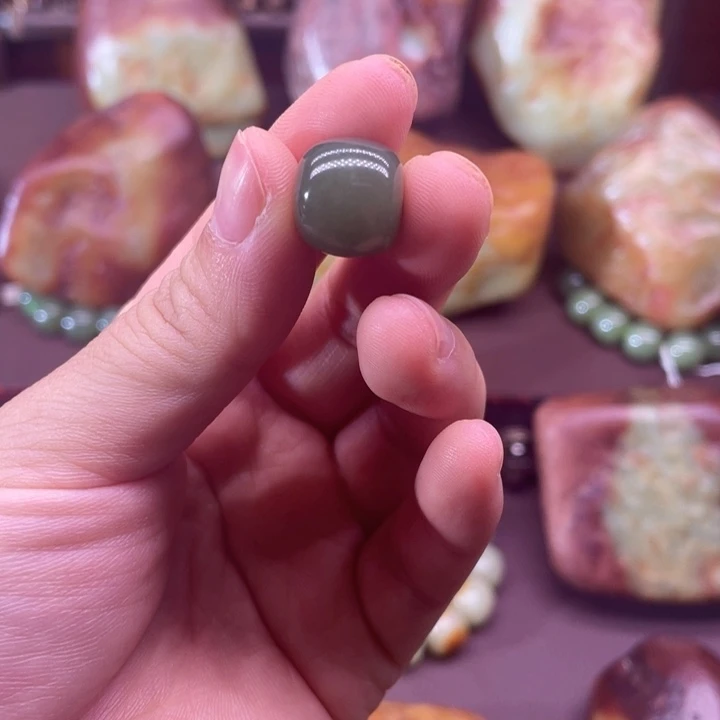 手链未镶嵌和田玉（糖玉）