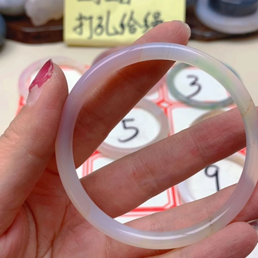 【闪购商品】玛瑙/玉髓珠宝半成品未镶嵌静**语