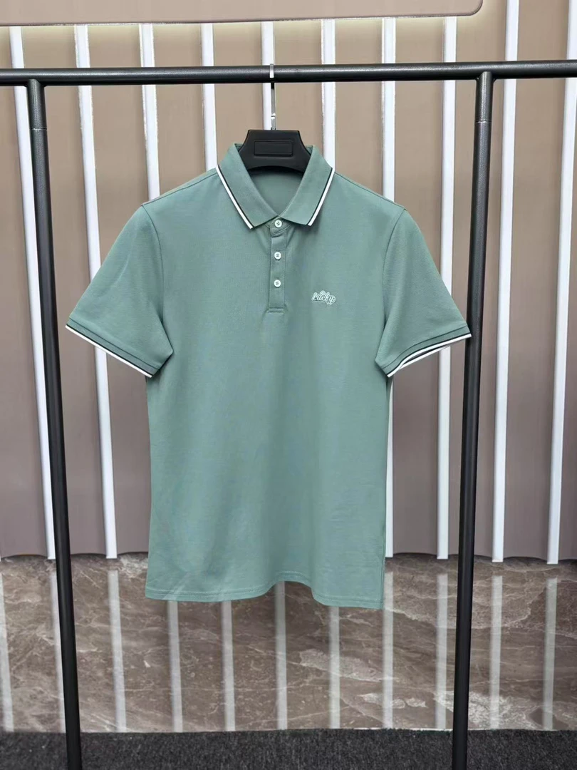 190青品牌撤柜剪标男士夏季Polo衫舒适百搭商务休闲翻领短袖男