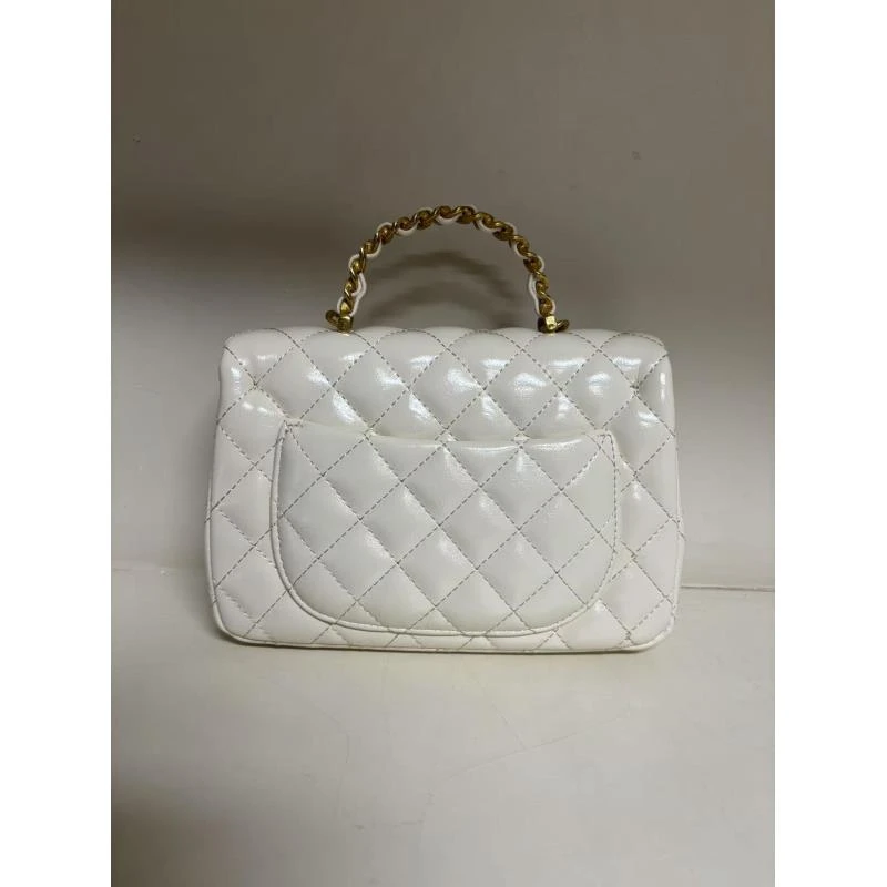 F304（大周专属） 时尚新款轻奢定制包包 LLBS15020ZF白