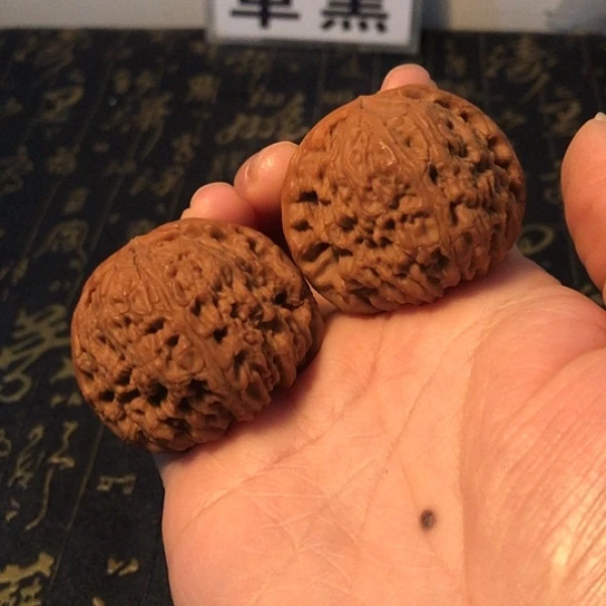 把件文玩核桃球疆44mm