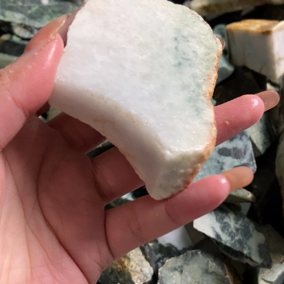 翡翠未镶嵌挂件天然翡翠