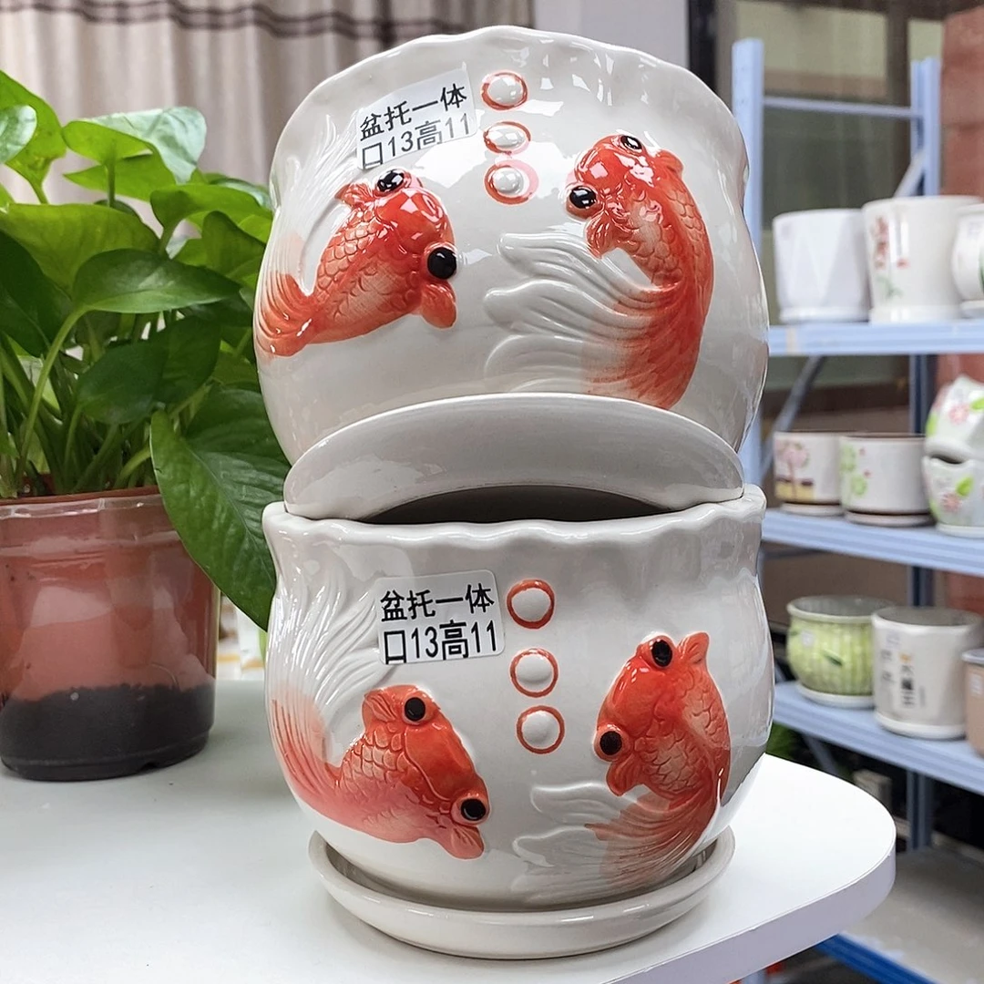 陶瓷@陶瓷花盆@@58393759