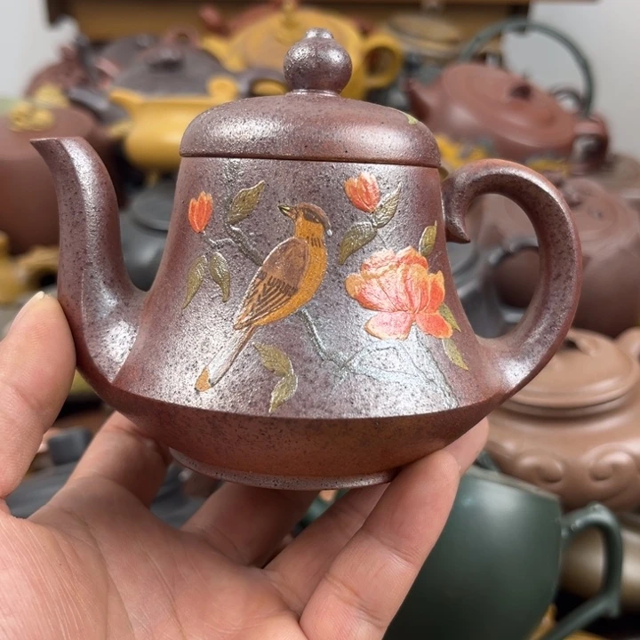 茶壶紫砂紫砂微瑕