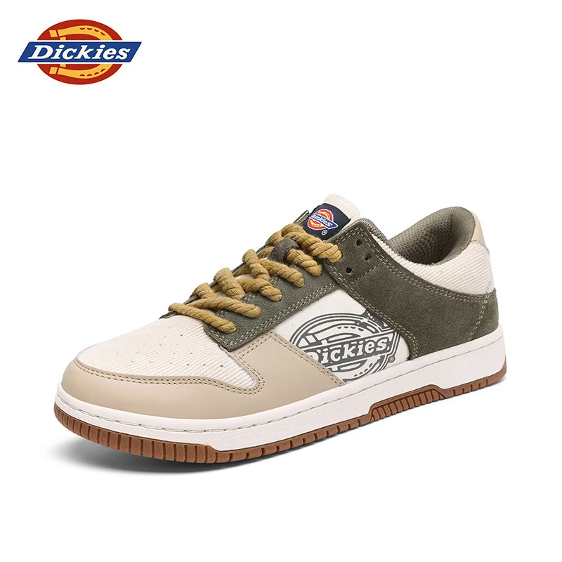 Dickies男鞋板鞋2025新款低帮透气平底百搭复古休闲鞋学生运动鞋