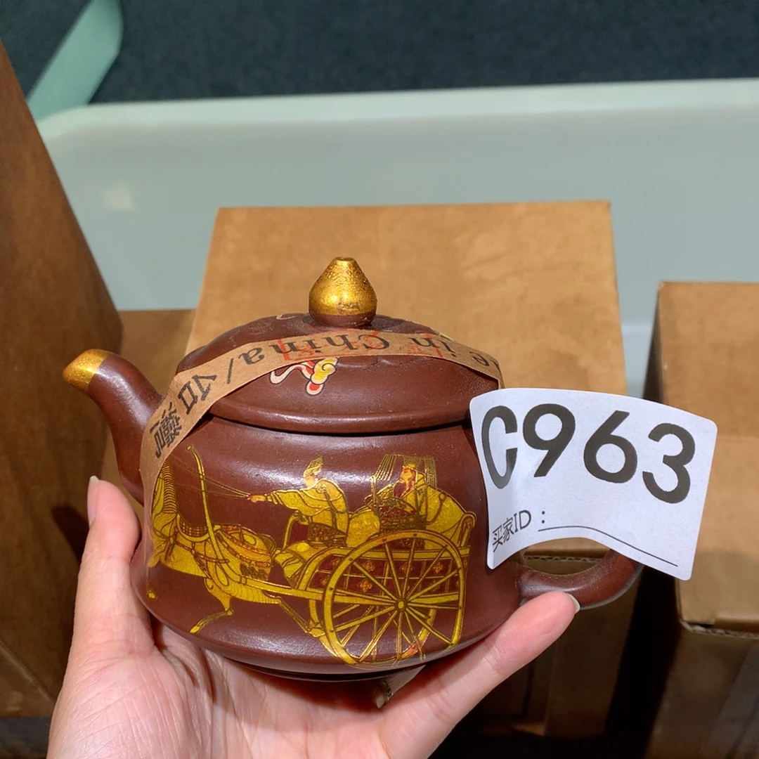 茶壶粗砂紫砂茶壶963