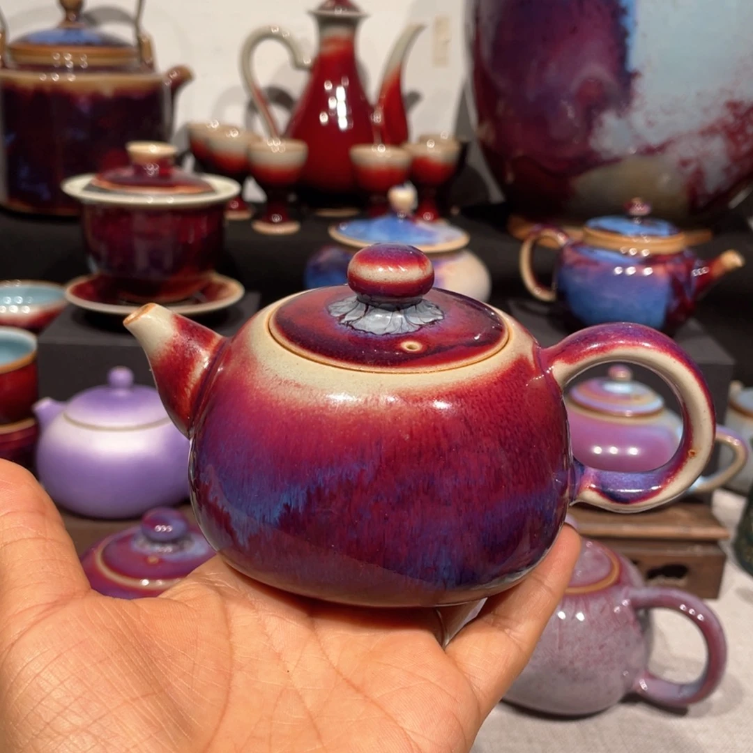 随***…中国神后钧瓷茶器