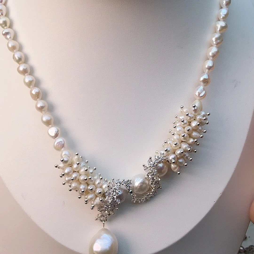 未镶嵌淡水珍珠颈饰