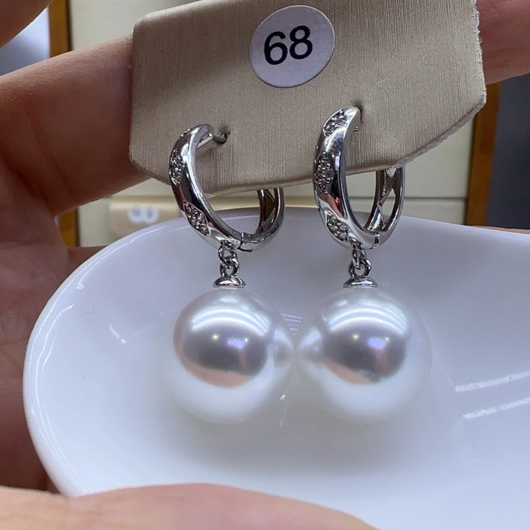 淡水珍珠耳饰未镶嵌