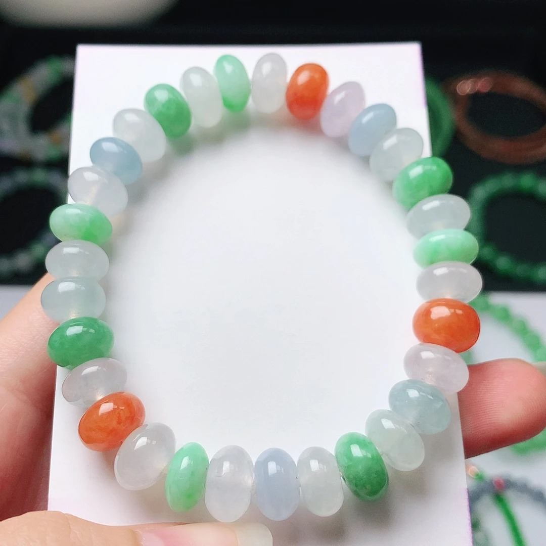 未镶嵌手链翡翠翡翠