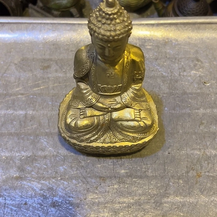明****黄铜摆件，文房工艺品摆件