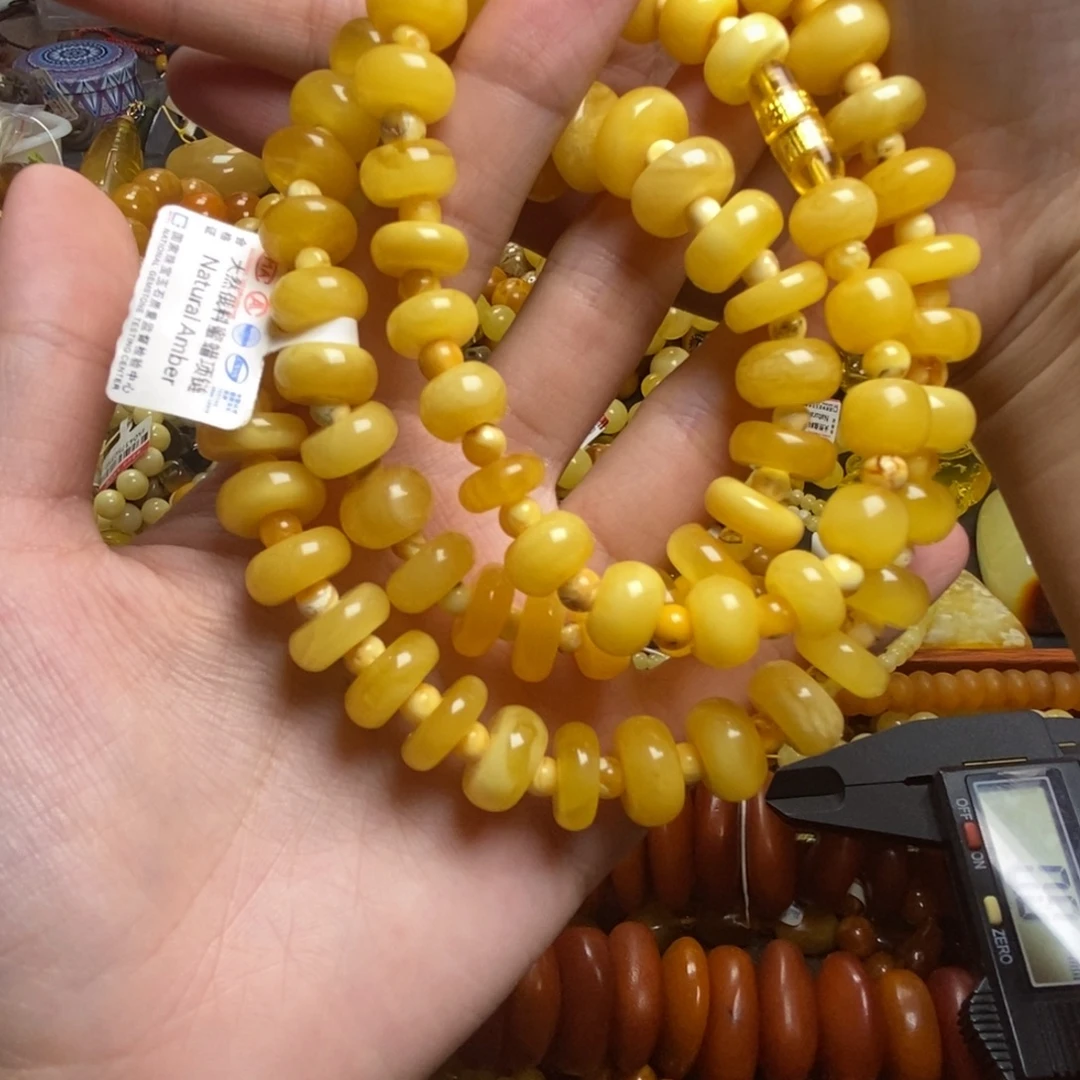 琥珀未镶嵌珠宝奇石蜜蜡