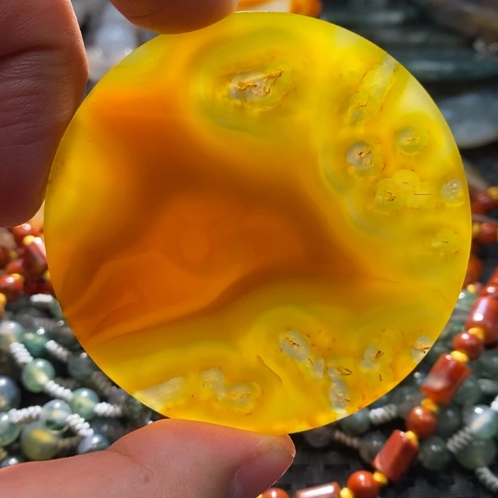 【闪购商品】玛瑙/玉髓颈饰未镶嵌用****3