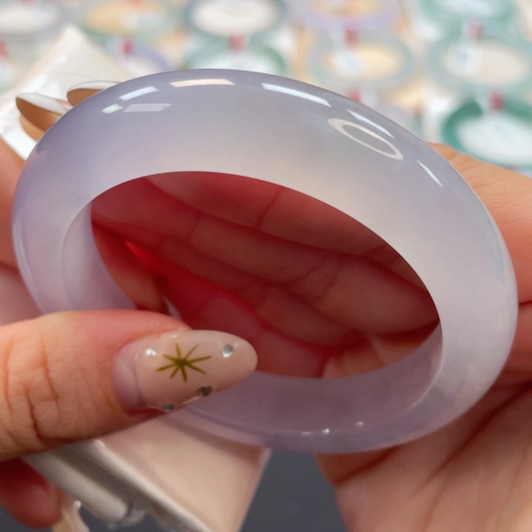 未镶嵌手镯翡翠10号玻璃粉