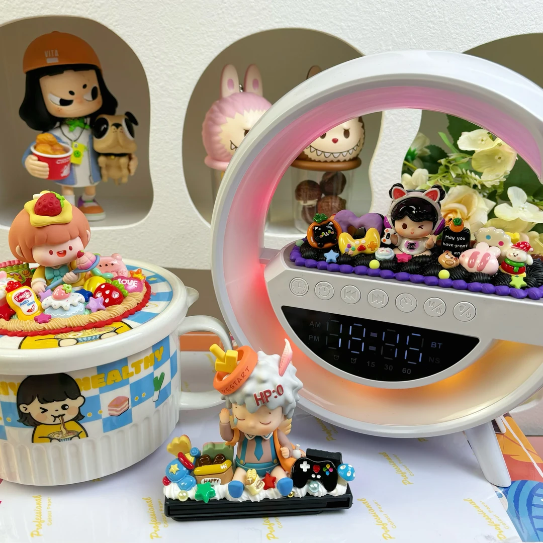 （踩后3）创意DIY手作奶油胶产品摆件