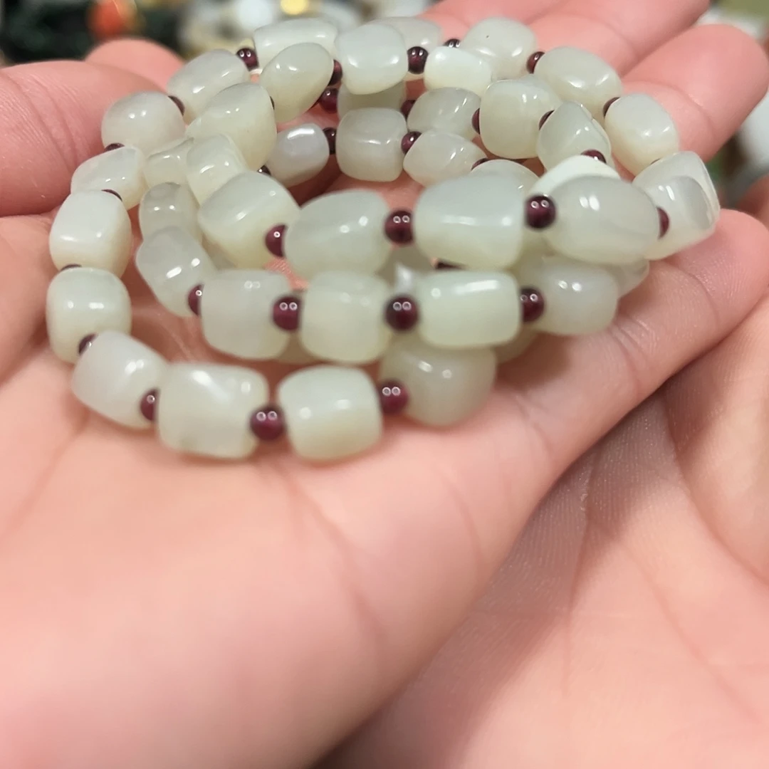 和田玉未镶嵌项链精致小巧精致小巧漂亮