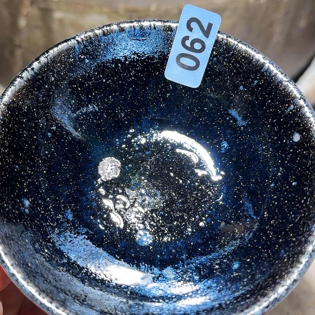 茶盏琢泥窑开窑柴烧